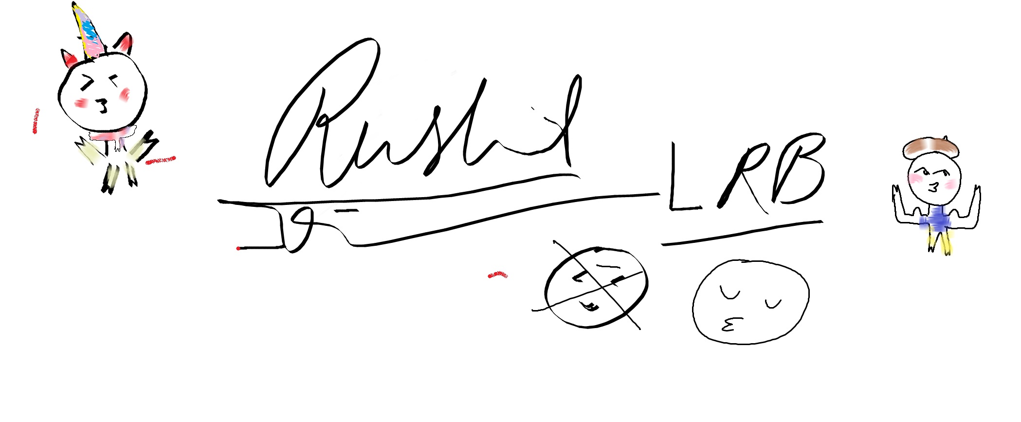Signed unicorn art